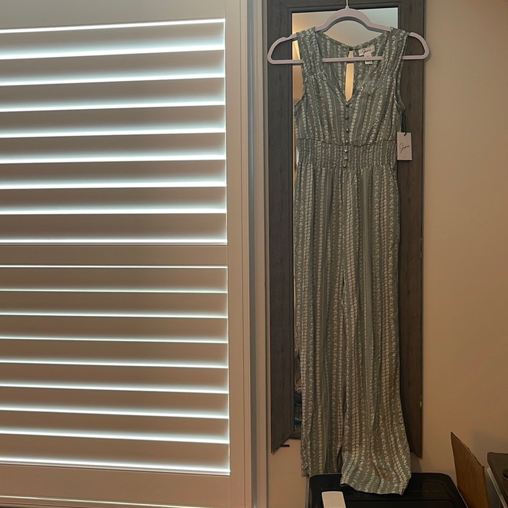 Japna Olive Jumpsuit 🫒